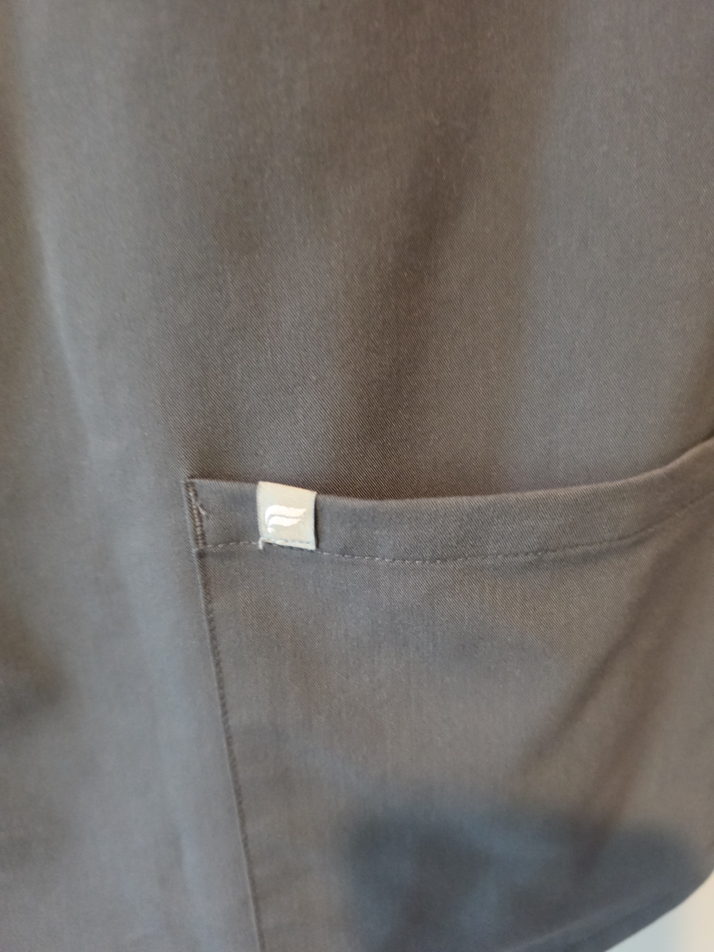 Fabletics Charcoal Gray Scrub Set - Picture 3 of 6